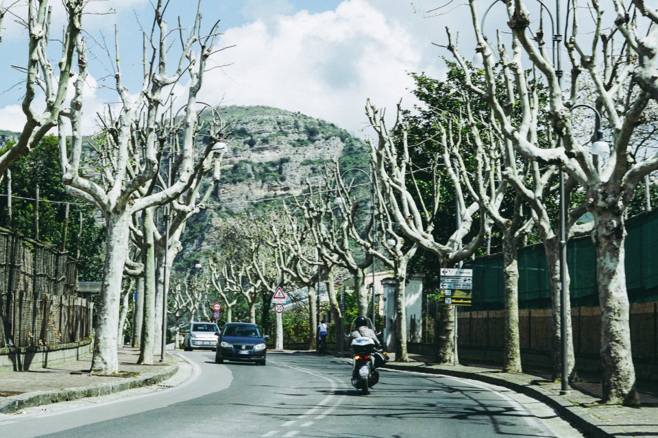 photo from the drive up to tuscany